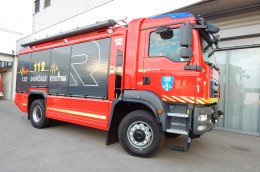 Že drugi Rosenbauer AT NEW v garaži domžalskih gasilcev 