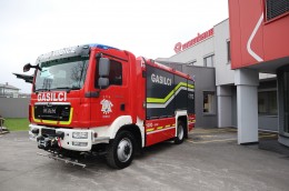 PGD VODICE prevzeli novi Rosenbauer GVC 24/50 