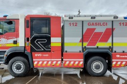 PGD Lokvica prevzela novi Rosenbauer ET GVC 16/25 