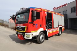 GRC Novo mesto prevzeli novi Rosenbauer AT 