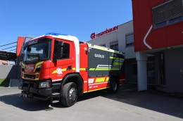 PGD Grajena bogatejša za novo avtocisterno Rosenbauer AC 35/60