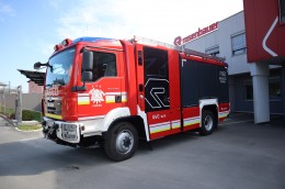 PGD Cerkno prevzeli novo vozilo Rosenbauer ET 16/15