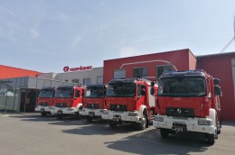 Pet novih gasilskih vozil za Bosno