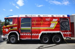 PGD Žalec bogatejši za novo Rosenbauer AC 35/100 